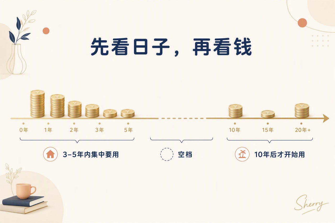 先看日子,再看钱:按到期年份排队
